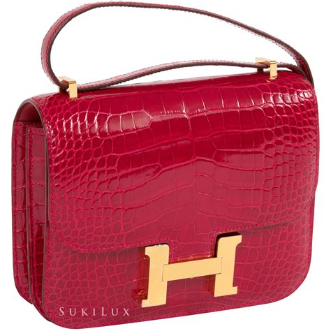 hermes constance 3|Hermes constance crocodile.